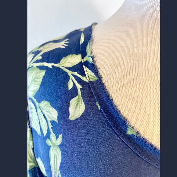 Rag & Bone Floral 100% Silk Blouse - Size M - Picture 8 of 13